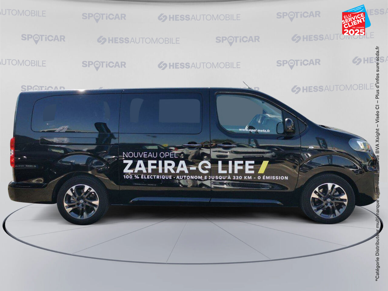 Véhicule d'occasion OPEL ZAFIRA LIFE L3 ZAFIRA-E LIFE 200 136CH BUSINESS ELEGANCE chez Renault Saint-Louis