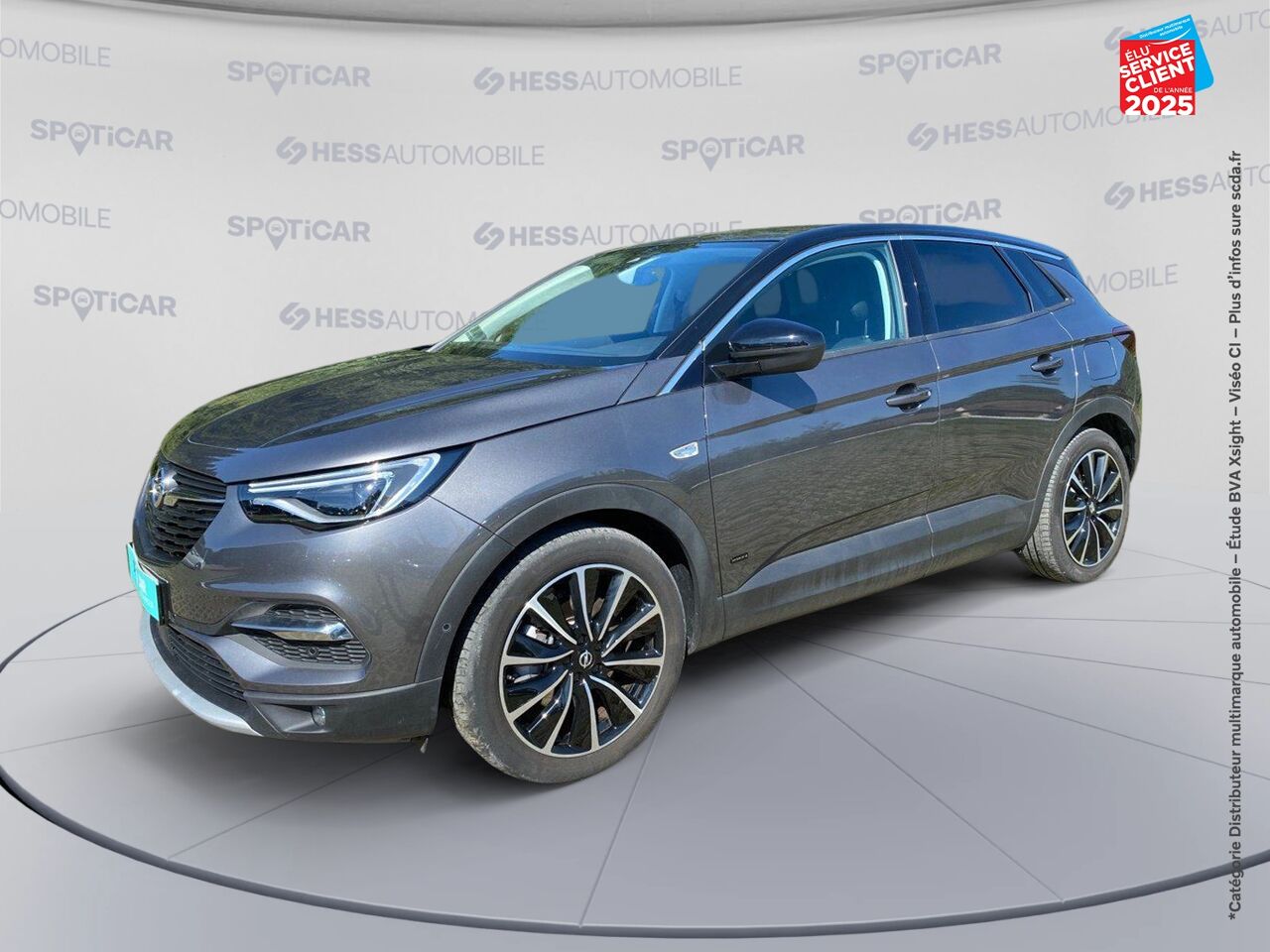 Véhicule d'occasion OPEL GRANDLAND X HYBRID4 300CH ELITE 11CV chez Renault Saint-Louis