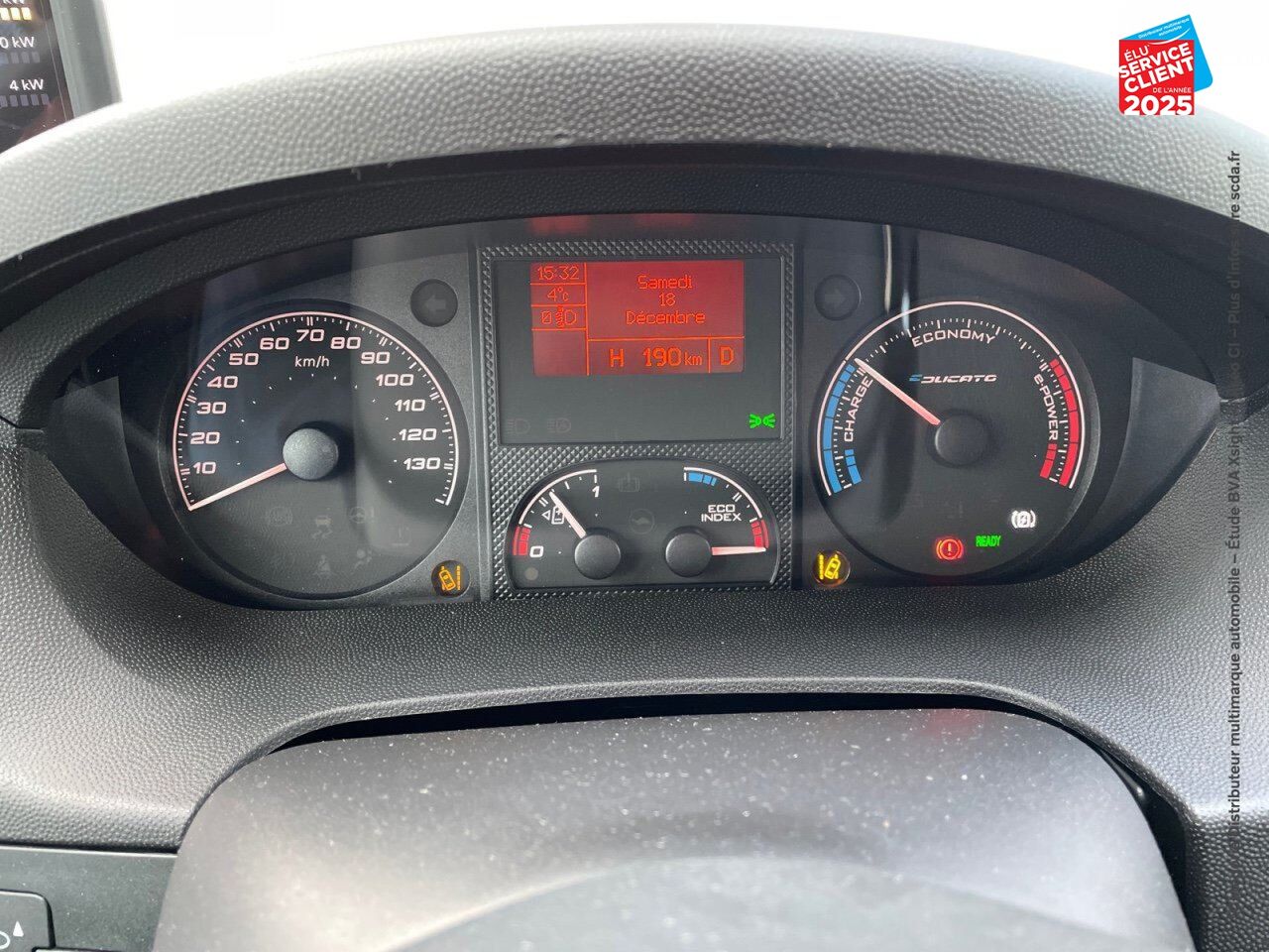 Véhicule d'occasion FIAT DUCATO FG 3.5 MH2 47 KWH 122CH EVOLUZIONE chez Renault Saint-Louis