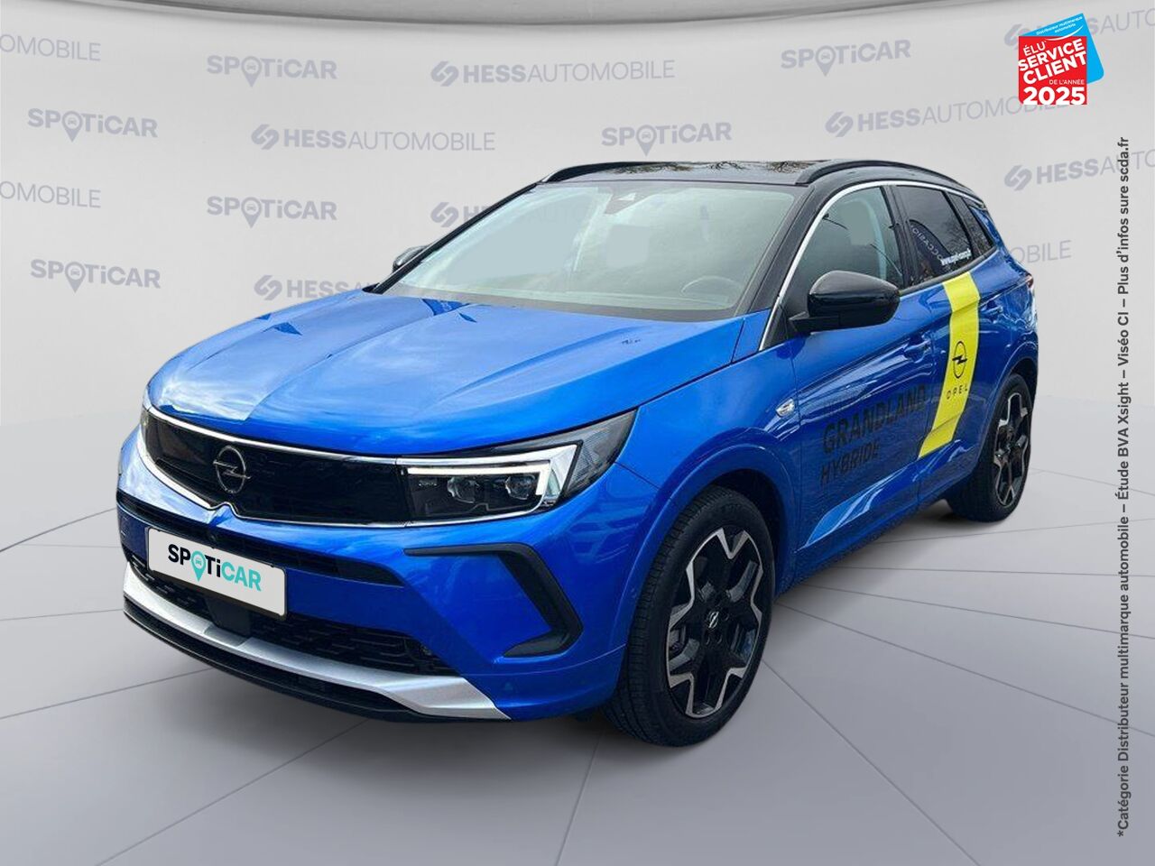 Véhicule d'occasion OPEL GRANDLAND 1.6 TURBO 300CH HYBRIDE ULTIMATE 4X4 chez Opel Belfort