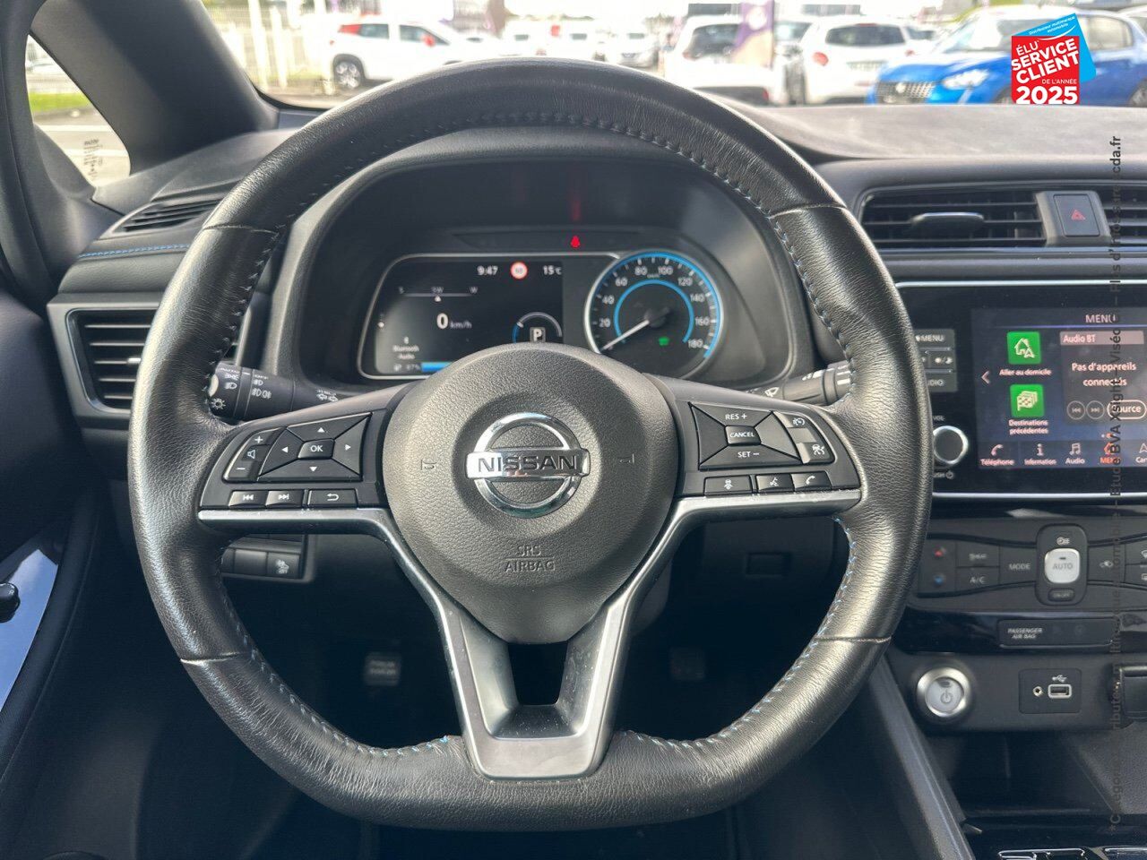 Véhicule d'occasion NISSAN LEAF 150CH 40KWH ACENTA chez Toyota Thionville