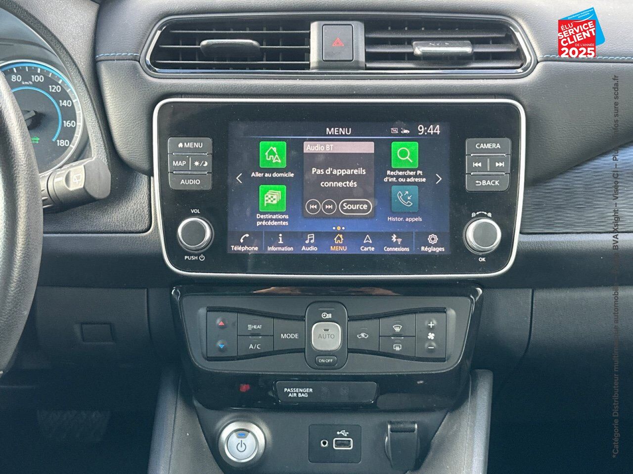 Véhicule d'occasion NISSAN LEAF 150CH 40KWH ACENTA chez Toyota Thionville