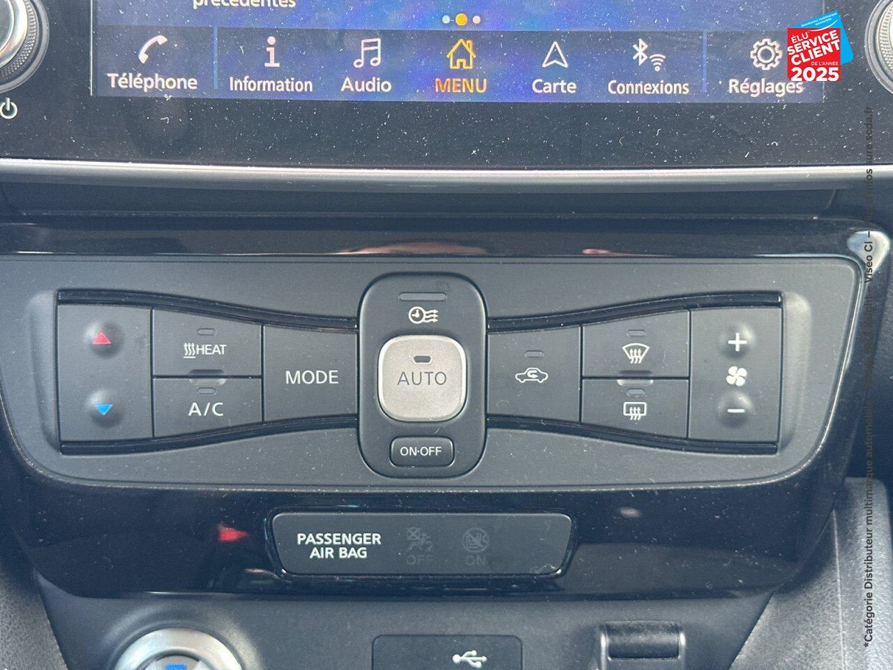Véhicule d'occasion NISSAN LEAF 150CH 40KWH ACENTA chez Toyota Thionville