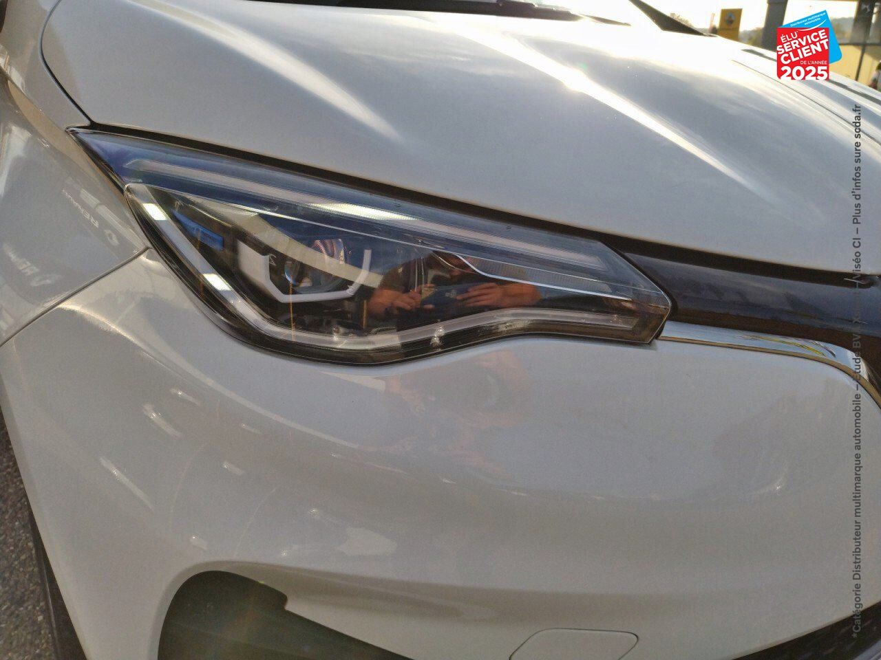 Véhicule d'occasion RENAULT ZOE LIFE CHARGE NORMALE R110 ACHAT INTEGRAL 4CV chez Nissan Mulhouse