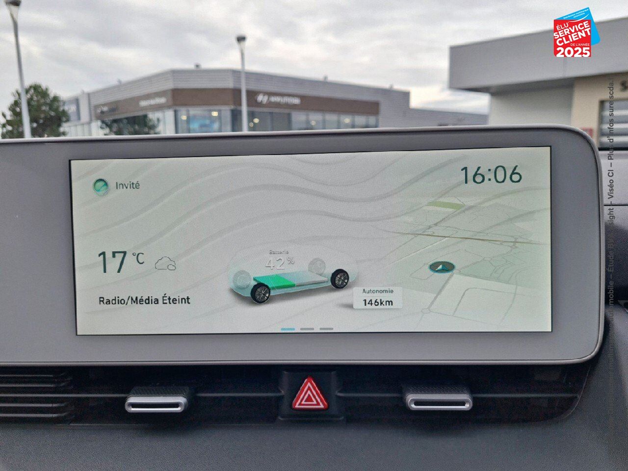 Véhicule d'occasion HYUNDAI IONIQ 5 58 KWH - 170CH CREATIVE GPS CAMERA chez Renault Saint-Louis