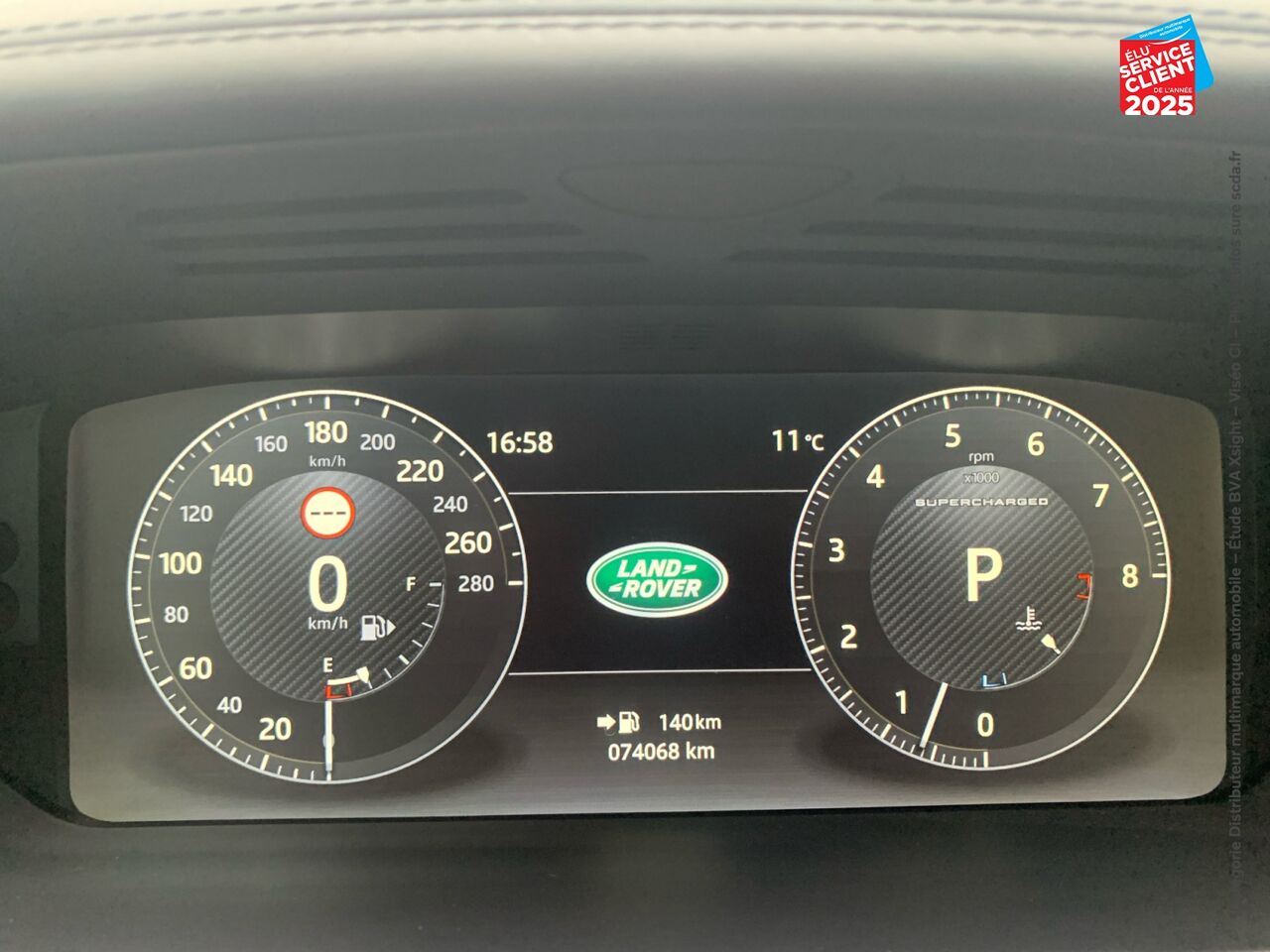 Véhicule d'occasion LAND-ROVER RANGE ROVER SPORT 5.0 V8 SUPERCHARGED 510CH AUTOBIOGRAPHY DYNAMIC MARK V chez Toyota Thionville