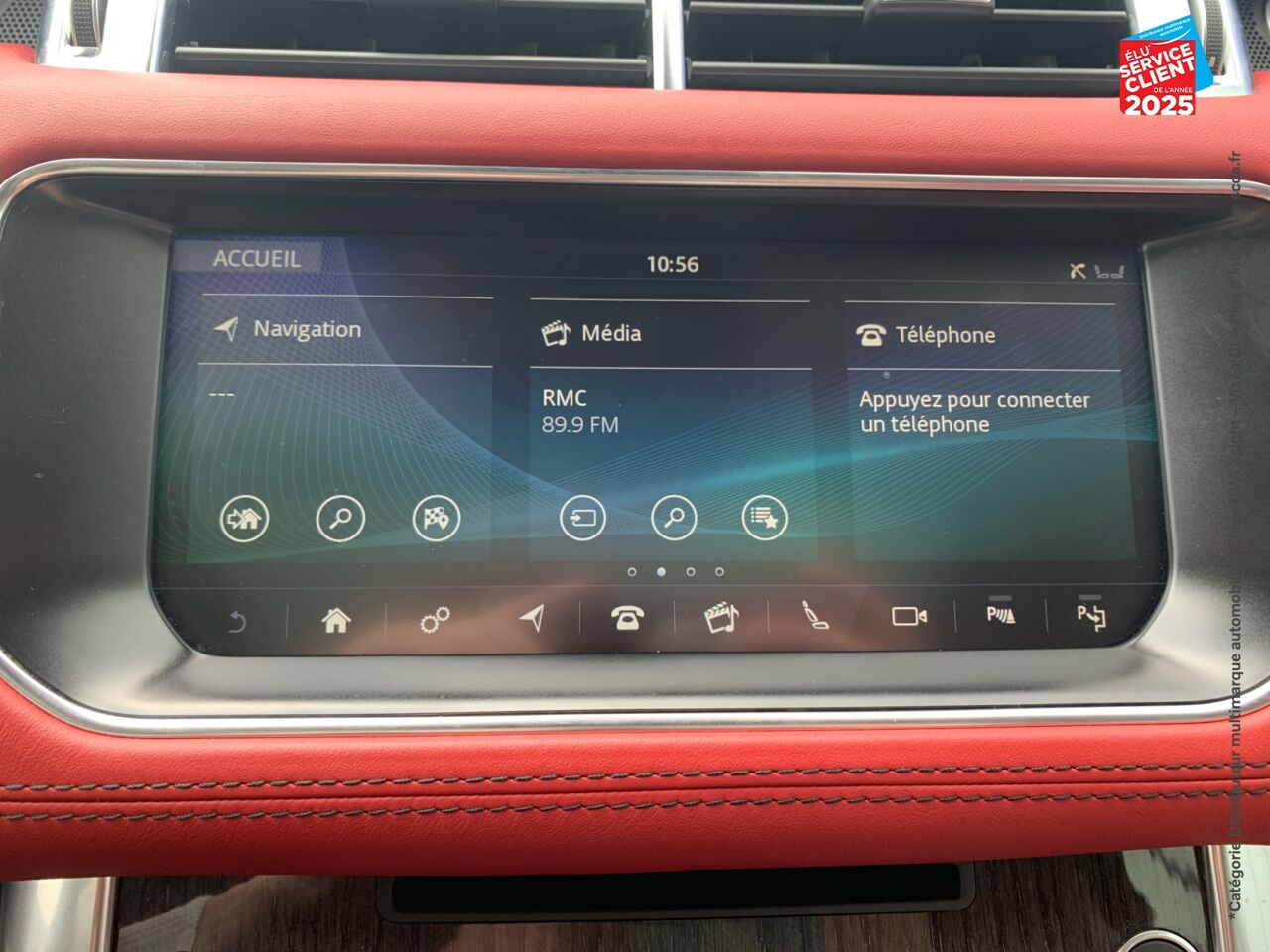 Véhicule d'occasion LAND-ROVER RANGE ROVER SPORT 5.0 V8 SUPERCHARGED 510CH AUTOBIOGRAPHY DYNAMIC MARK V TOUVRANT/PANO CUIR SIEGE chez BMW Pontarlier
