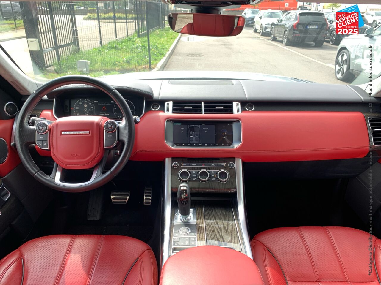 Véhicule d'occasion LAND-ROVER RANGE ROVER SPORT 5.0 V8 SUPERCHARGED 510CH AUTOBIOGRAPHY DYNAMIC MARK V TOUVRANT/PANO CUIR SIEGE chez BMW Pontarlier