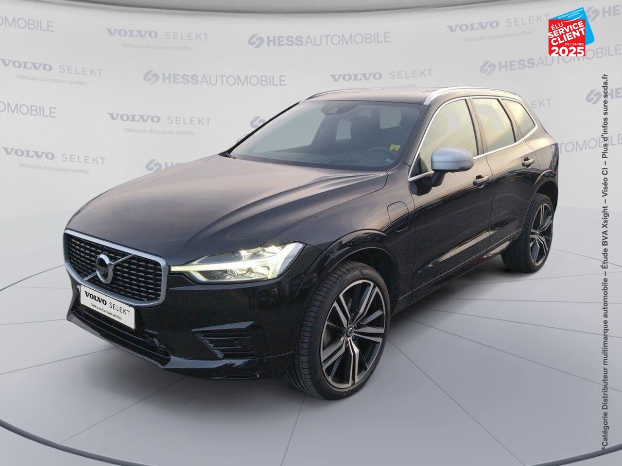 Véhicule d'occasion VOLVO XC60 T8 TWIN ENGINE 303 + 87CH R-DESIGN GEARTRONIC chez Renault Colmar
