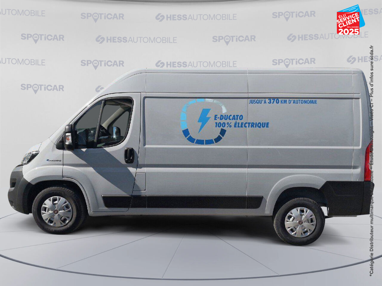 Véhicule d'occasion FIAT DUCATO FG 3.5 MH2 47 KWH 122CH EVOLUZIONE chez HESS Automobile