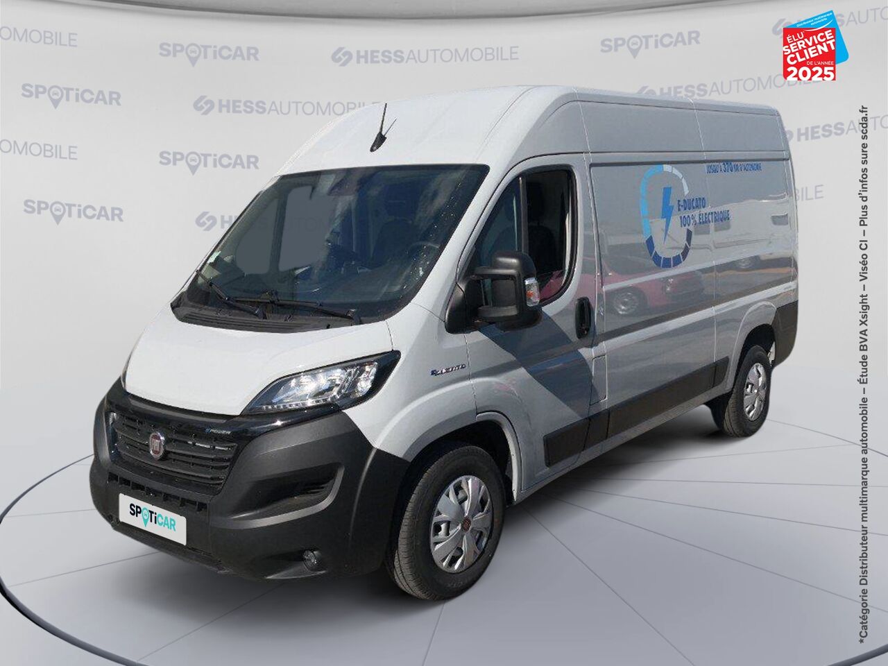 Véhicule d'occasion FIAT DUCATO FG 3.5 MH2 47 KWH 122CH EVOLUZIONE chez HESS Automobile