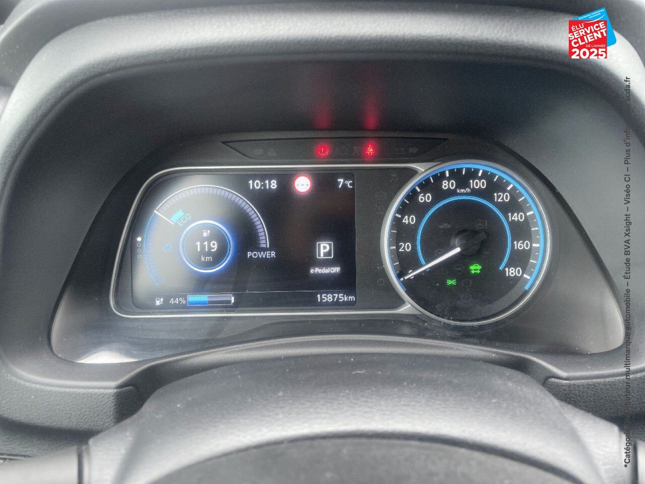 Véhicule d'occasion NISSAN LEAF 150CH 40KWH ACENTA 21 chez Renault Saint-Louis