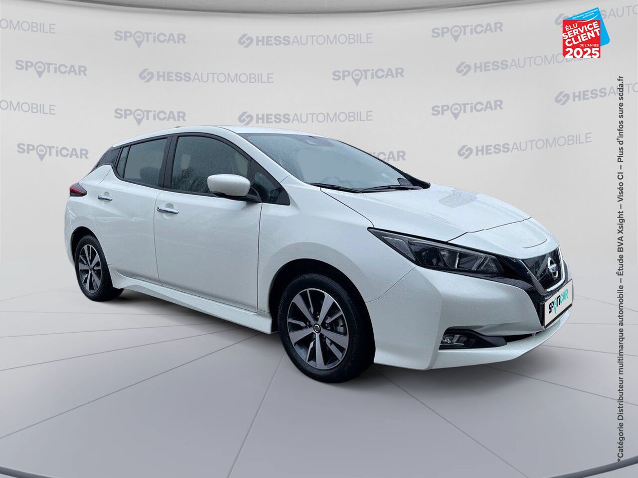Véhicule d'occasion NISSAN LEAF 150CH 40KWH ACENTA 21 chez Renault Saint-Louis
