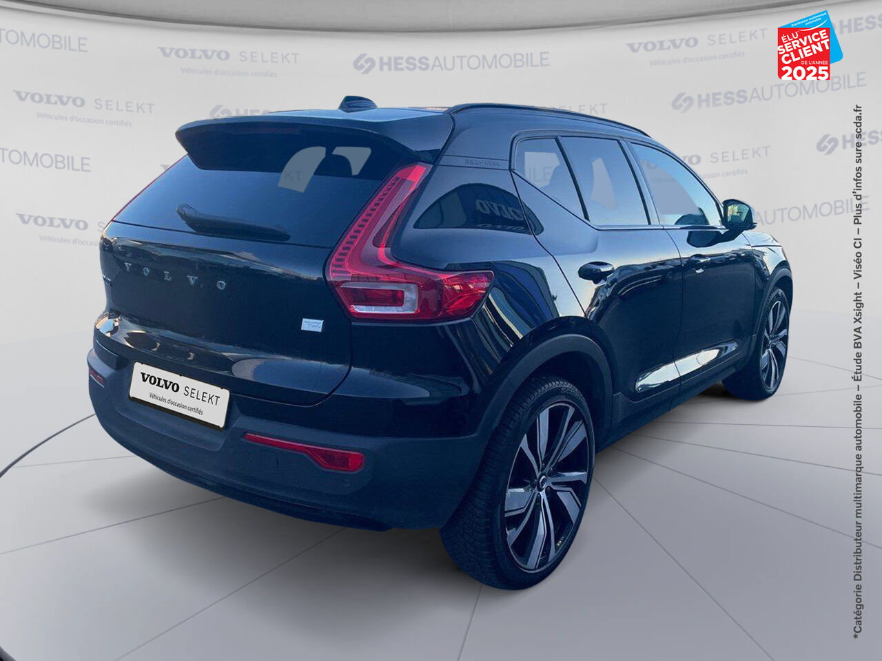 Véhicule d'occasion VOLVO XC40 RECHARGE TWIN AWD 408CH PLUS EDT chez Renault Colmar