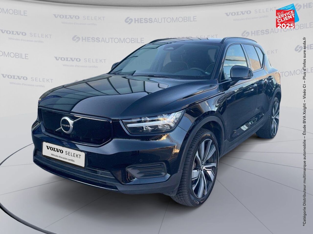 Véhicule d'occasion VOLVO XC40 RECHARGE TWIN AWD 408CH PLUS EDT chez Renault Colmar