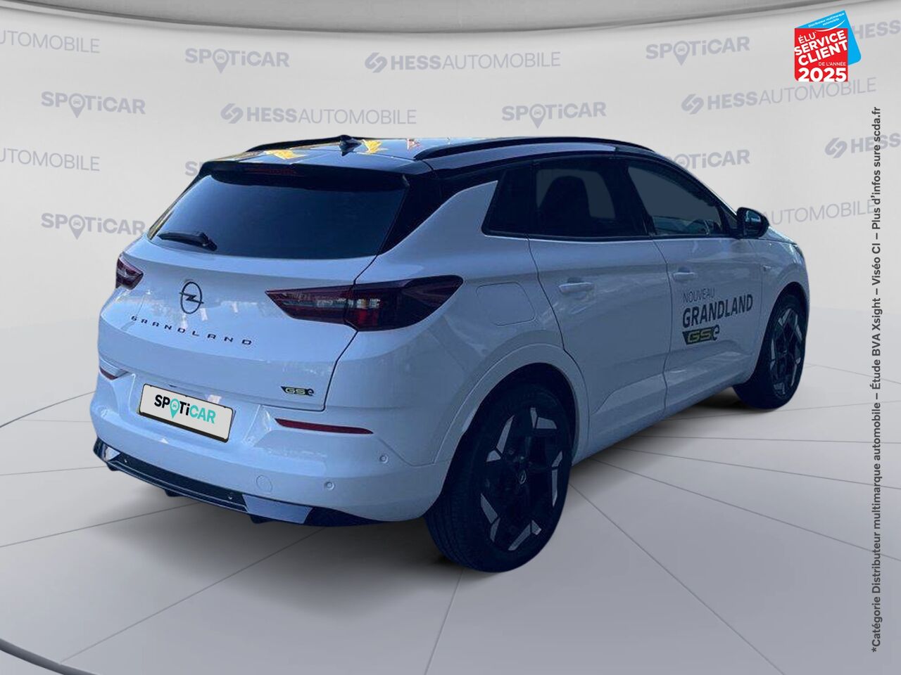 Véhicule d'occasion OPEL GRANDLAND 1.6 TURBO 300CH HYBRIDE GSE 4X4 chez Opel Metz