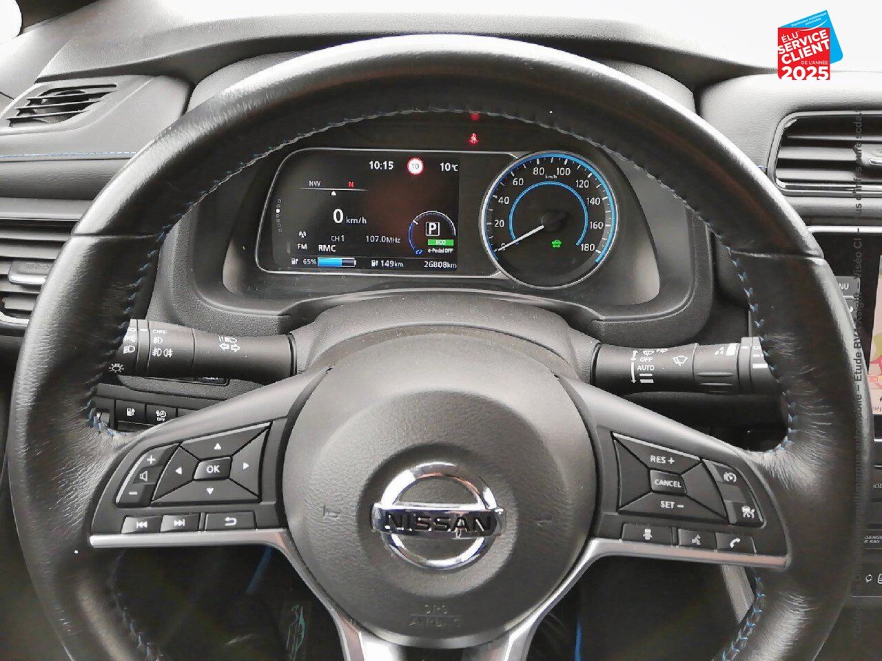 Véhicule d'occasion NISSAN LEAF 150CH 40KWH BUSINESS + chez Renault Saint-Louis