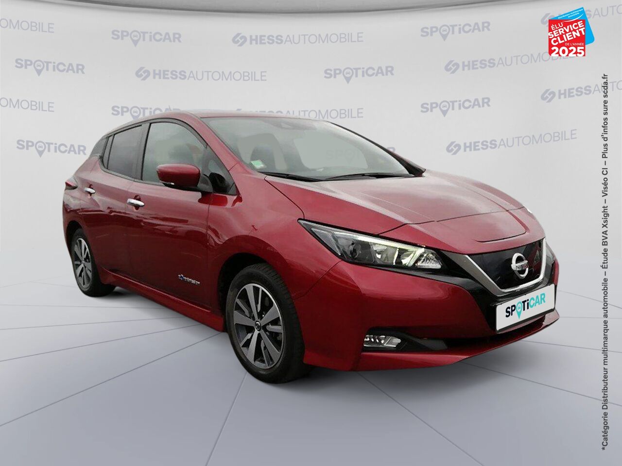Véhicule d'occasion NISSAN LEAF 150CH 40KWH BUSINESS + chez Renault Saint-Louis