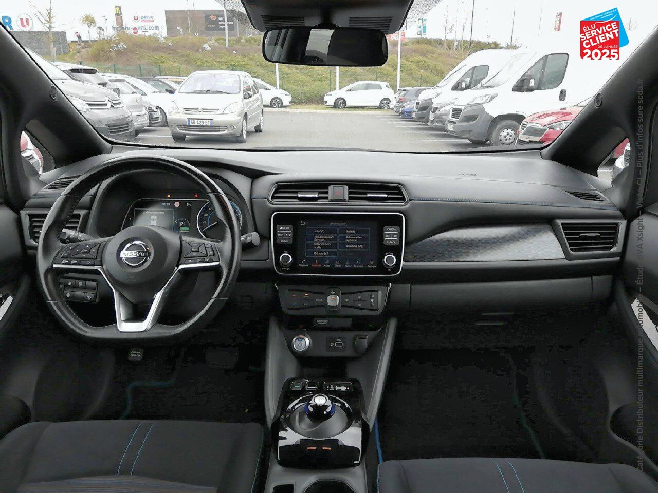 Véhicule d'occasion NISSAN LEAF 150CH 40KWH BUSINESS + chez Renault Saint-Louis