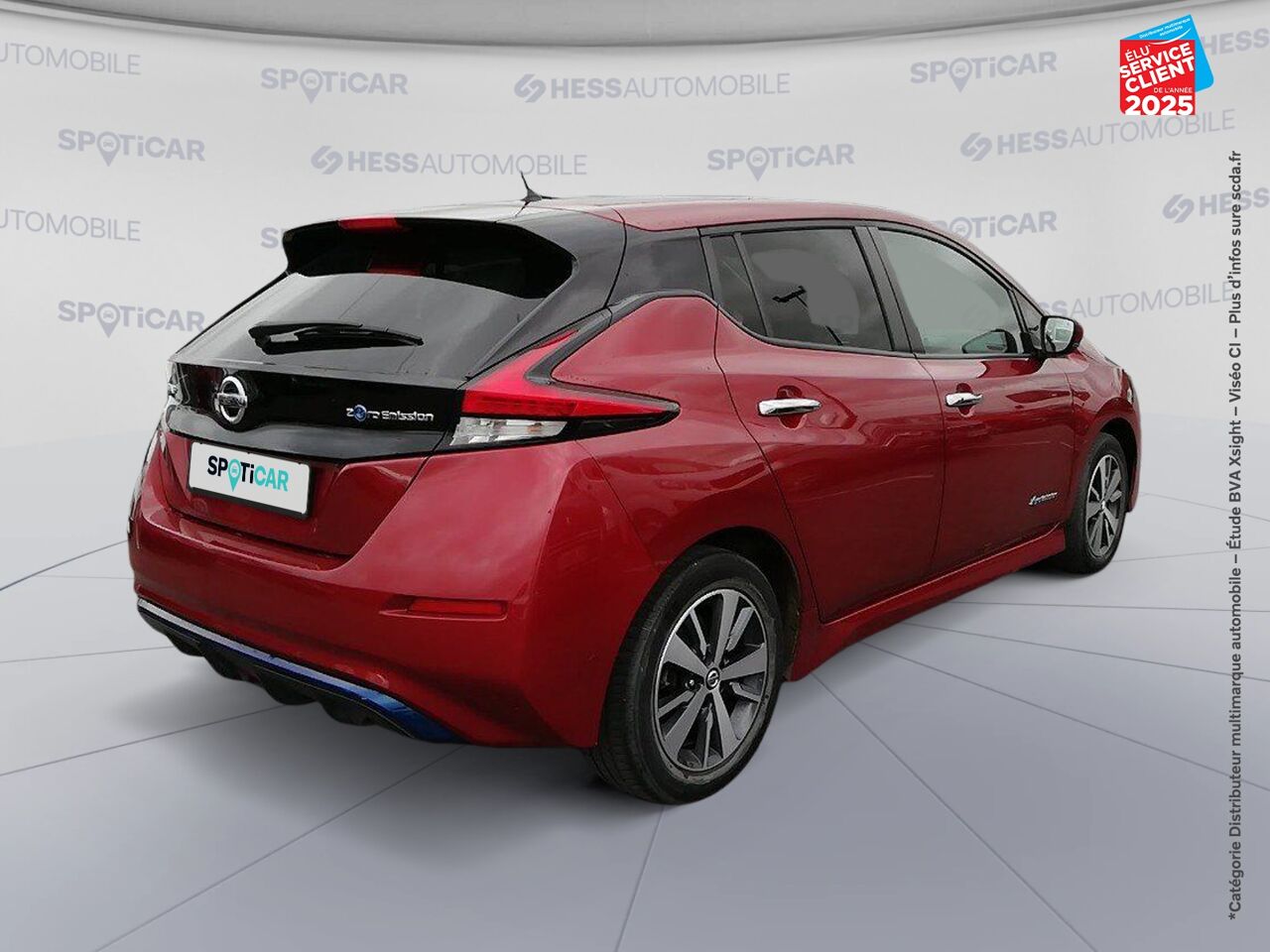 Véhicule d'occasion NISSAN LEAF 150CH 40KWH BUSINESS + chez Renault Saint-Louis