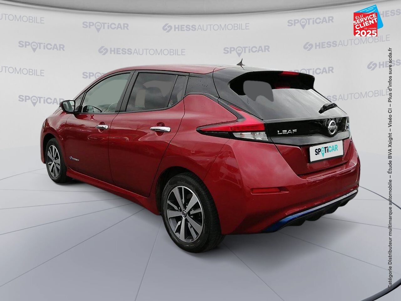 Véhicule d'occasion NISSAN LEAF 150CH 40KWH BUSINESS + chez Renault Saint-Louis