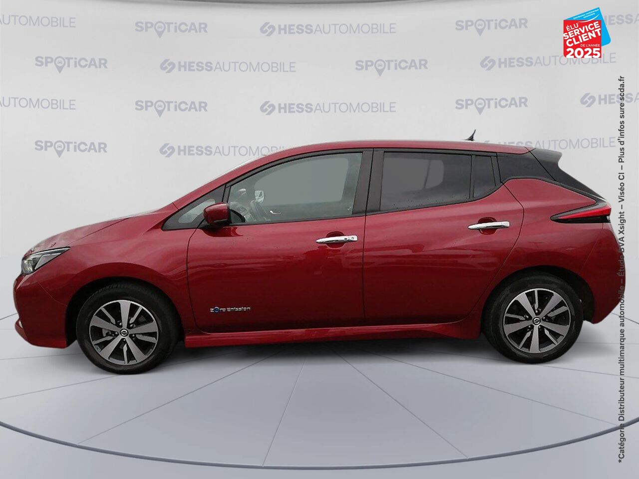 Véhicule d'occasion NISSAN LEAF 150CH 40KWH BUSINESS + chez Renault Saint-Louis