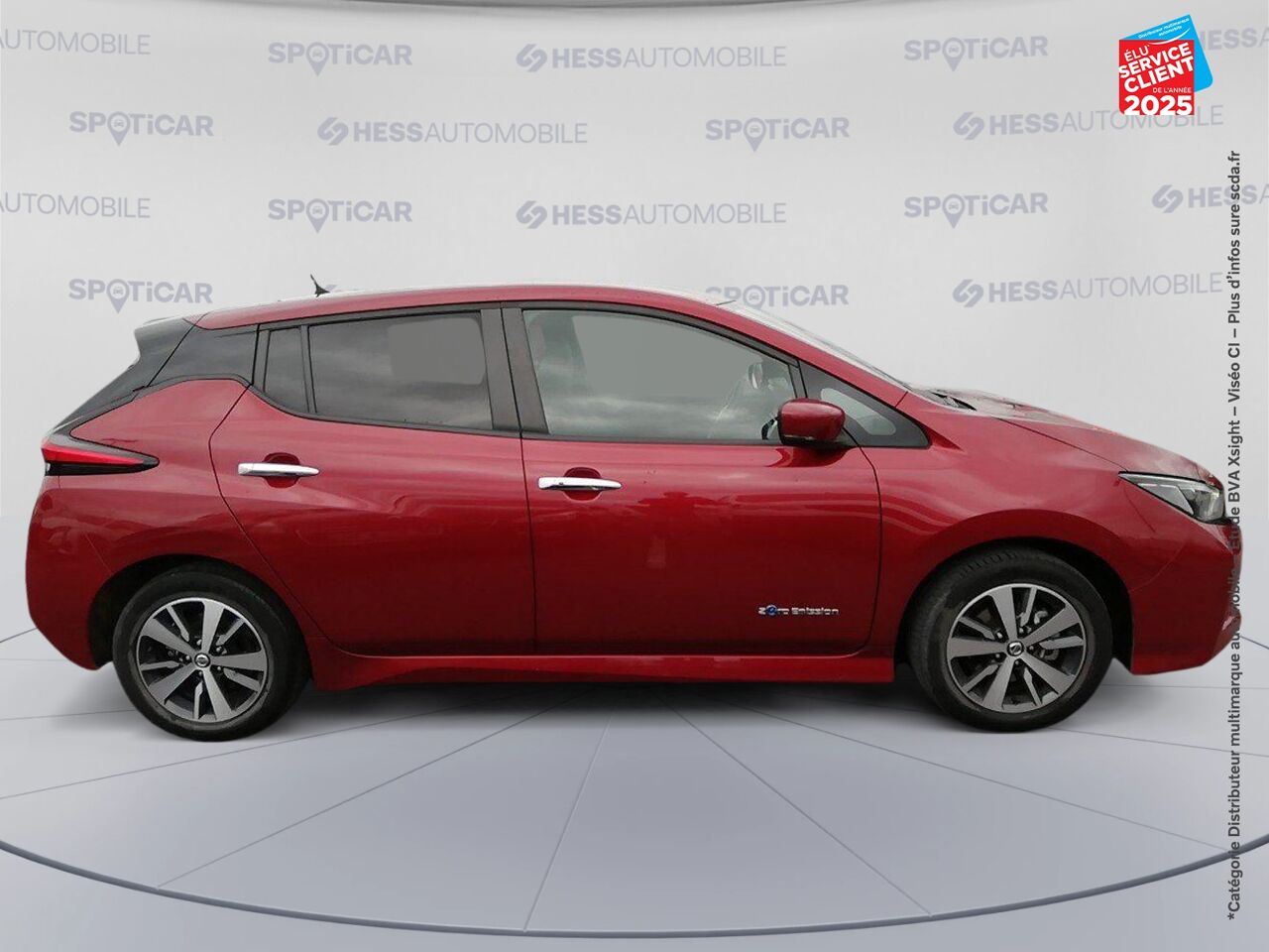 Véhicule d'occasion NISSAN LEAF 150CH 40KWH BUSINESS + chez Renault Saint-Louis