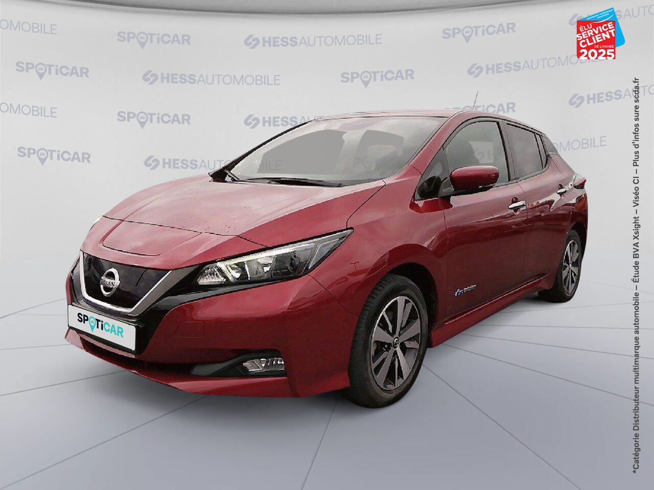 Véhicule d'occasion NISSAN LEAF 150CH 40KWH BUSINESS + chez Renault Saint-Louis