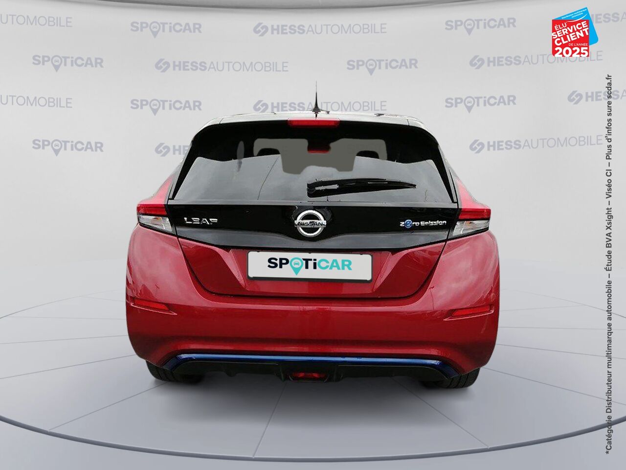 Véhicule d'occasion NISSAN LEAF 150CH 40KWH BUSINESS + chez Renault Saint-Louis
