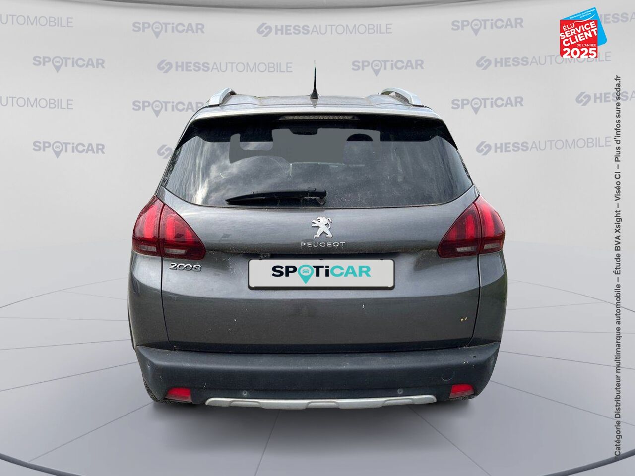 Véhicule d'occasion PEUGEOT 2008 1.2 PURETECH 110CH E6.C ALLURE SS EAT6 chez Hyundai Epernay