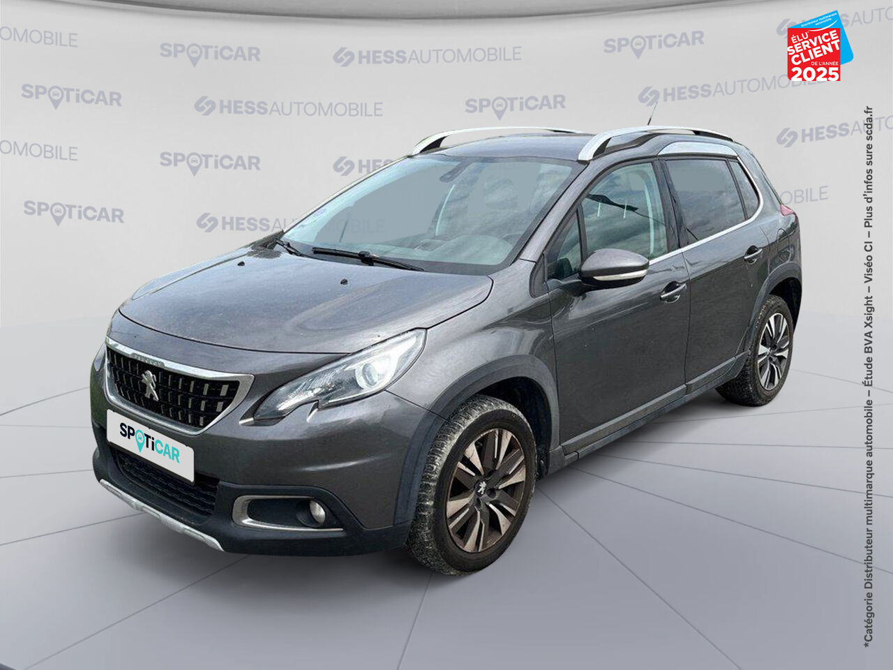 Véhicule d'occasion PEUGEOT 2008 1.2 PURETECH 110CH E6.C ALLURE SS EAT6 chez Hyundai Epernay