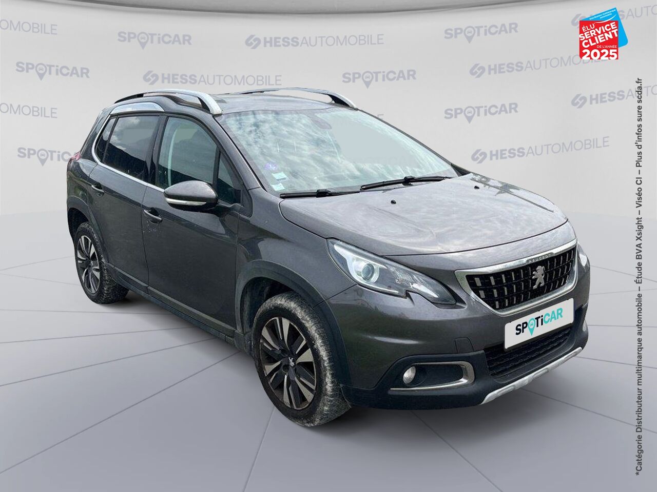 Véhicule d'occasion PEUGEOT 2008 1.2 PURETECH 110CH E6.C ALLURE SS EAT6 chez Hyundai Epernay