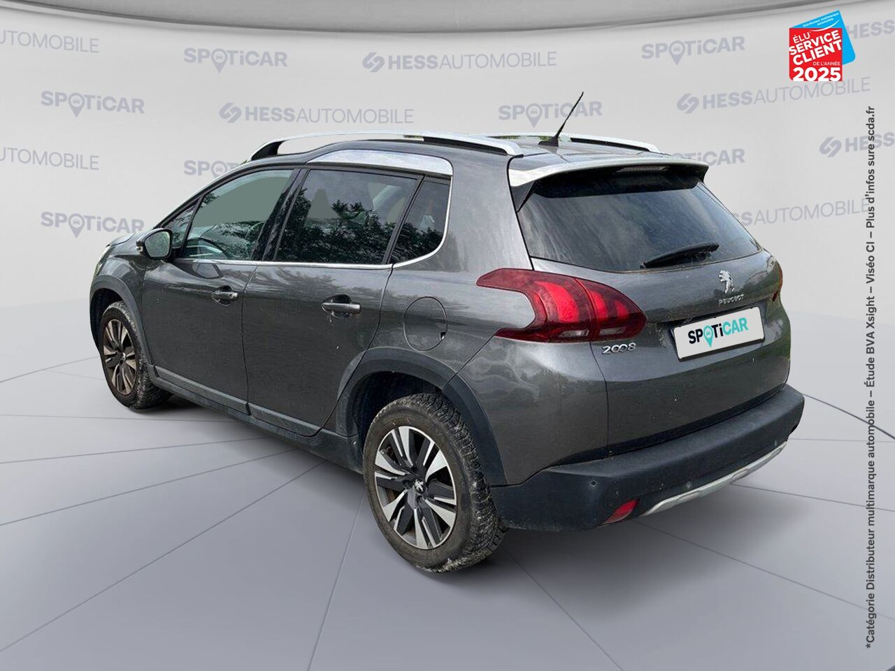 Véhicule d'occasion PEUGEOT 2008 1.2 PURETECH 110CH E6.C ALLURE SS EAT6 chez Hyundai Epernay