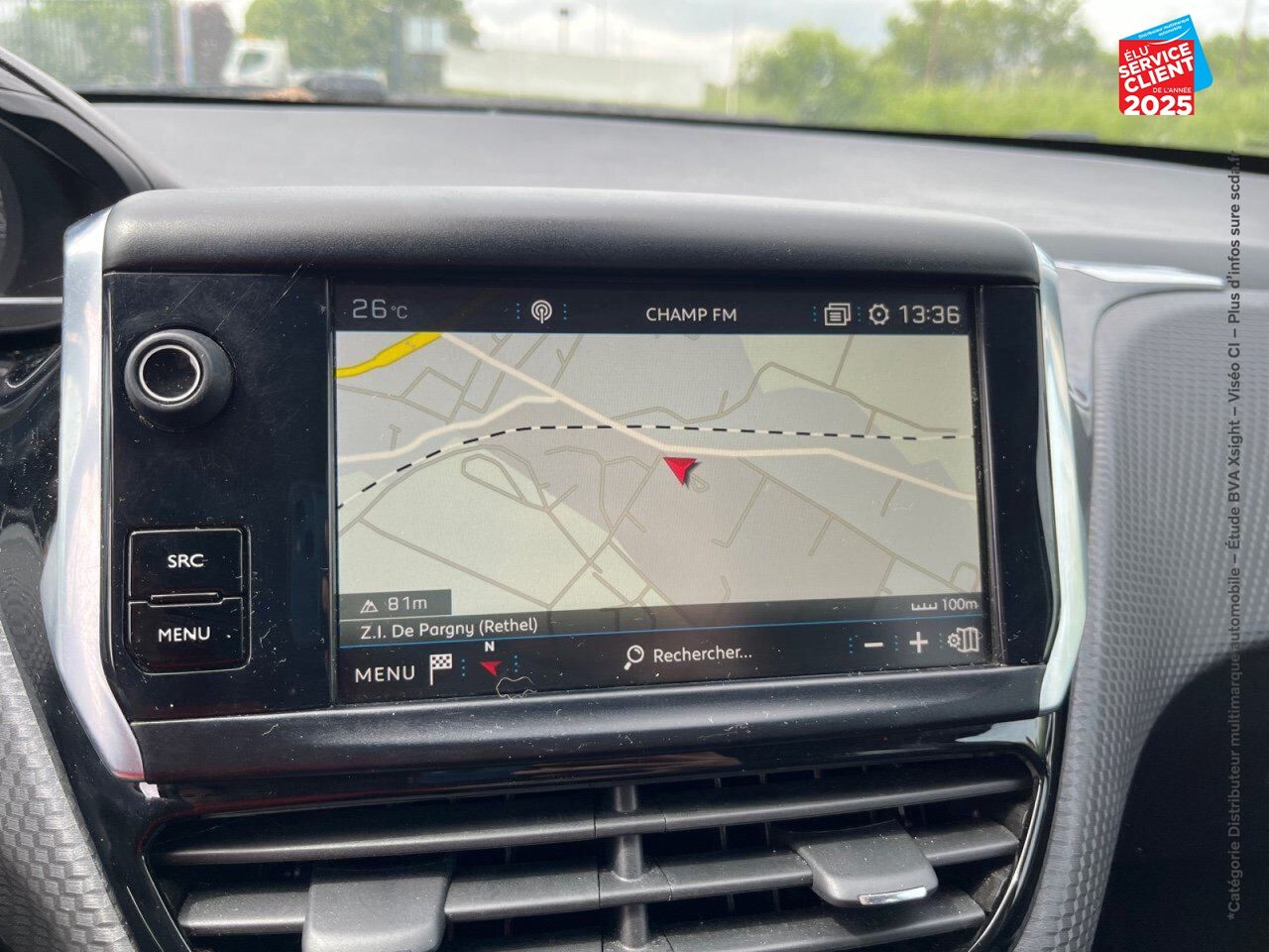 Véhicule d'occasion PEUGEOT 2008 1.2 PURETECH 110CH E6.C ALLURE SS EAT6 chez Hyundai Epernay