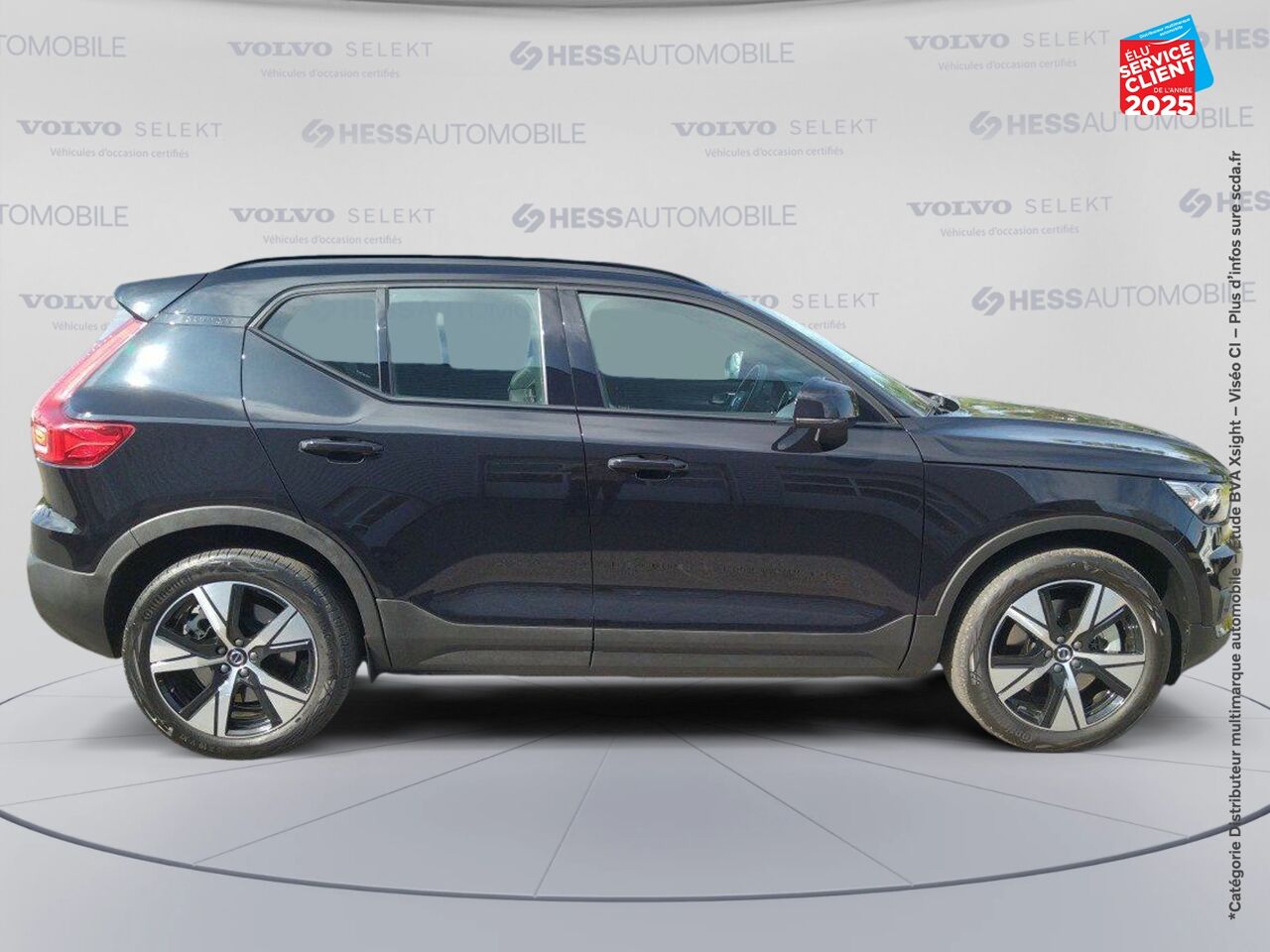 Véhicule d'occasion VOLVO XC40 P8 AWD 408CH R-DESIGN EDT chez Renault Colmar