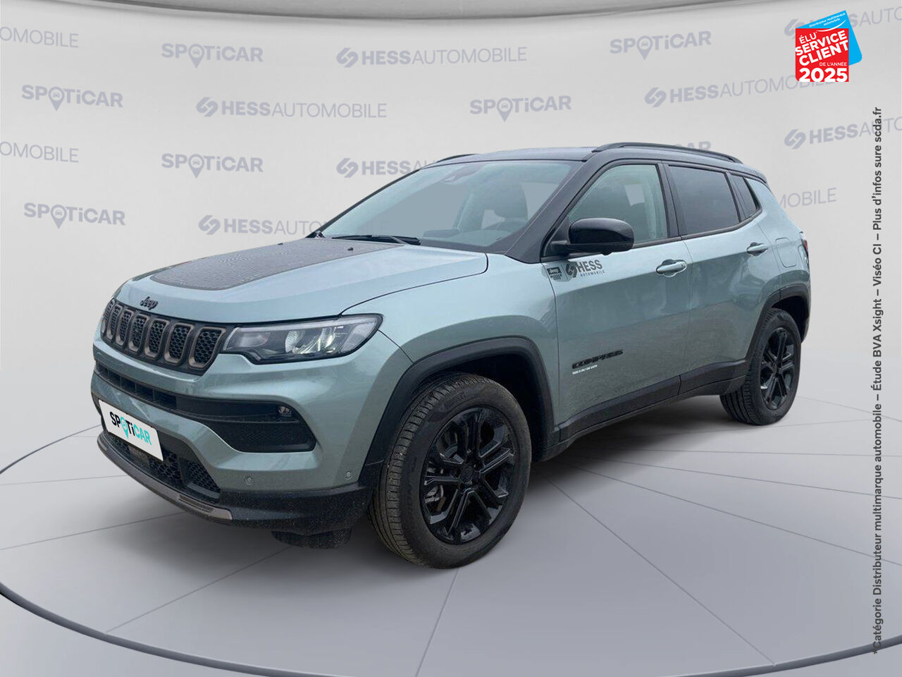 Véhicule d'occasion JEEP COMPASS 1.3 PHEV T4 240CH UPLAND 4XE AT6 EAWD chez Opel Saint-Dizier