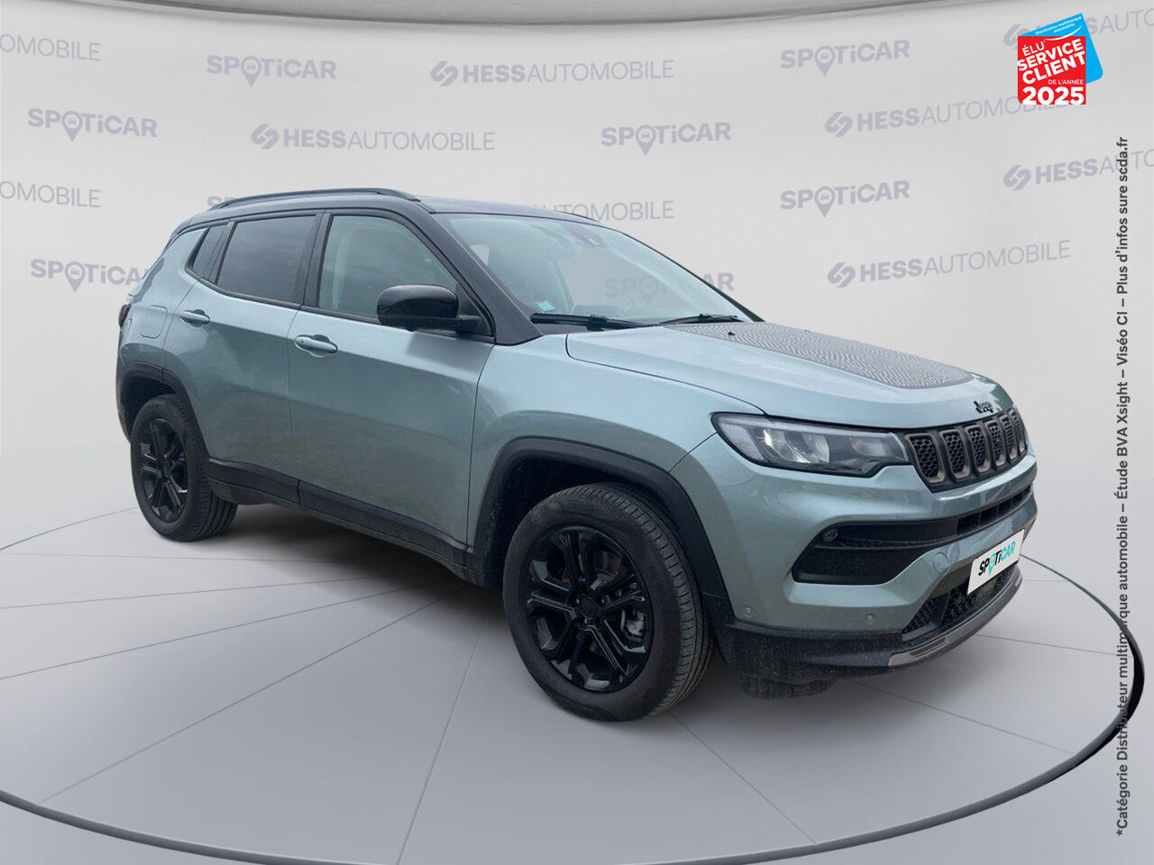 Véhicule d'occasion JEEP COMPASS 1.3 PHEV T4 240CH UPLAND 4XE AT6 EAWD chez Opel Saint-Dizier