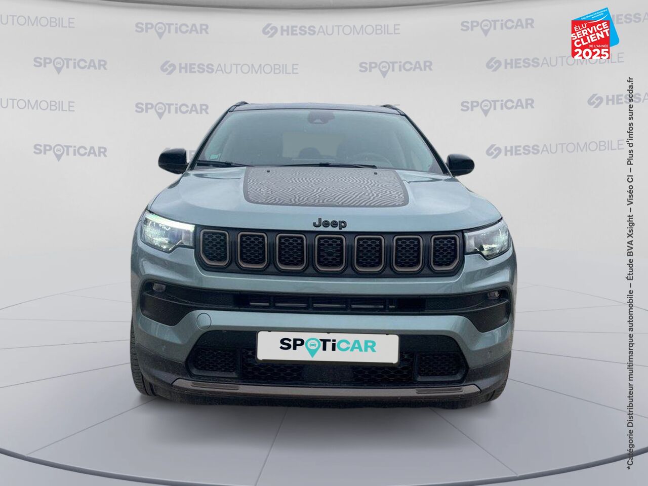 Véhicule d'occasion JEEP COMPASS 1.3 PHEV T4 240CH UPLAND 4XE AT6 EAWD chez Opel Saint-Dizier