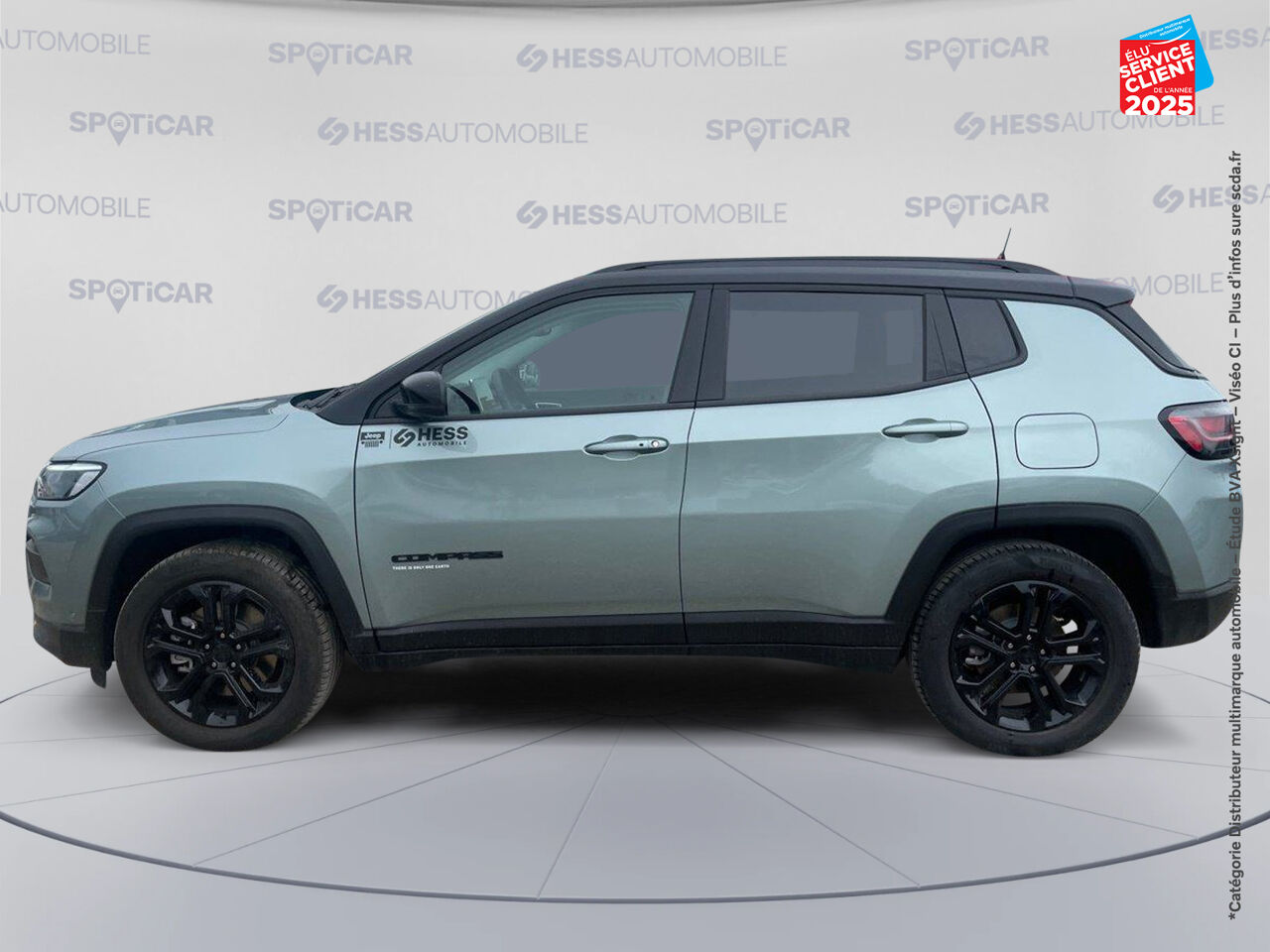 Véhicule d'occasion JEEP COMPASS 1.3 PHEV T4 240CH UPLAND 4XE AT6 EAWD chez Opel Saint-Dizier
