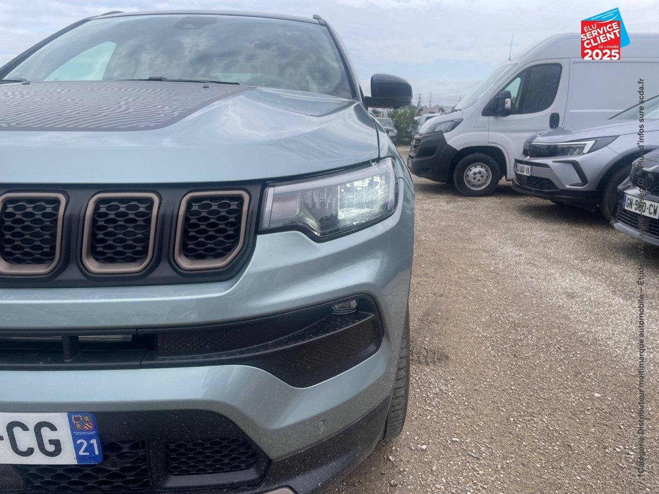 Véhicule d'occasion JEEP COMPASS 1.3 PHEV T4 240CH UPLAND 4XE AT6 EAWD chez Opel Saint-Dizier