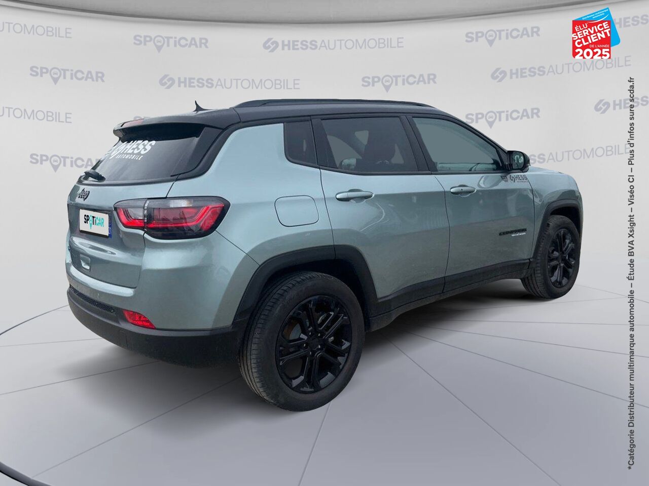 Véhicule d'occasion JEEP COMPASS 1.3 PHEV T4 240CH UPLAND 4XE AT6 EAWD chez Opel Saint-Dizier