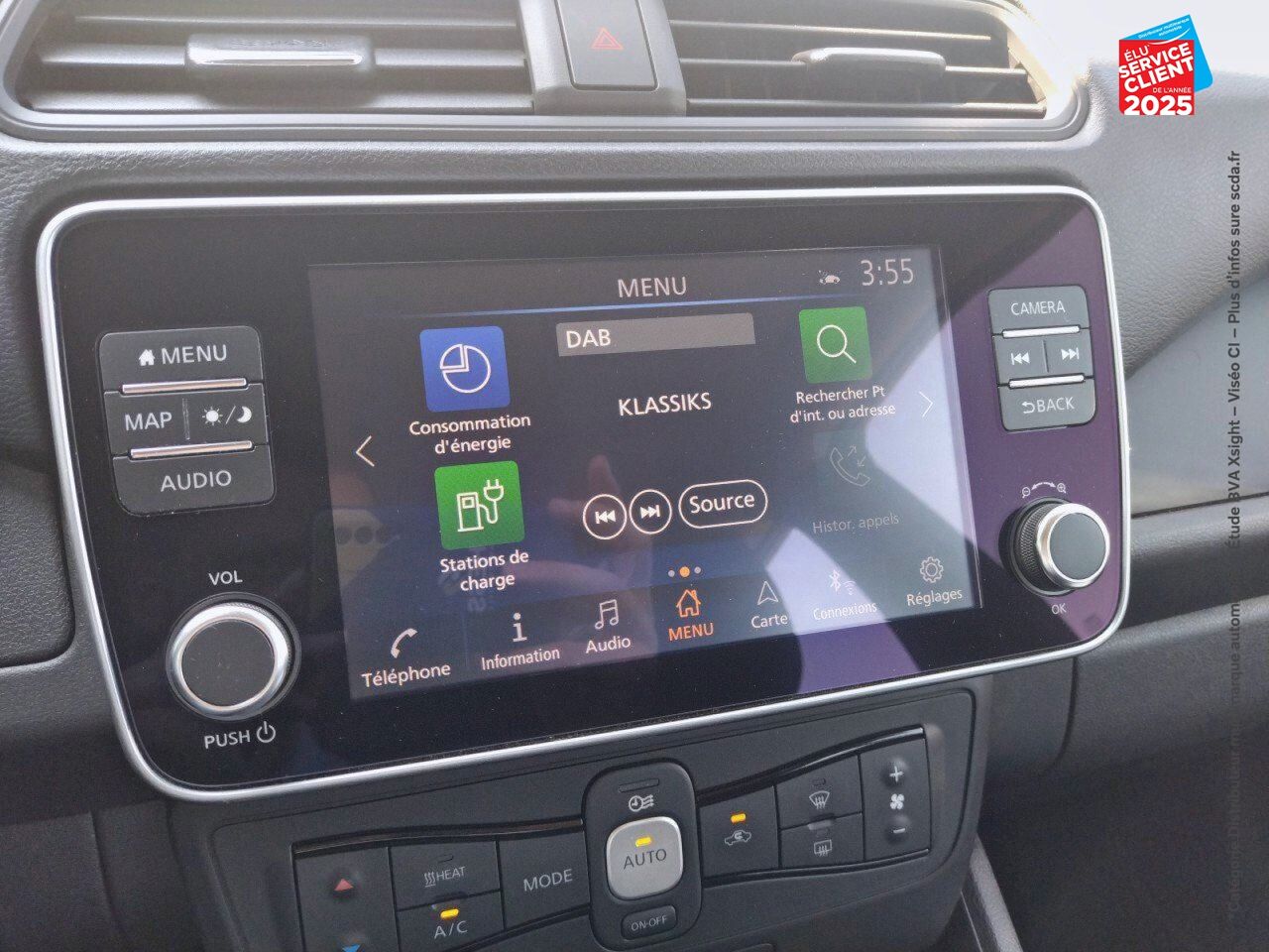 Véhicule d'occasion NISSAN LEAF 150CH 40KWH ACENTA 21 chez Nissan Besançon