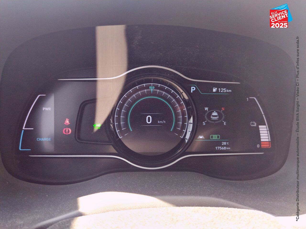 Véhicule d'occasion HYUNDAI KONA ELECTRIC 39KWH - 136CH CREATIVE chez Hyundai Reims