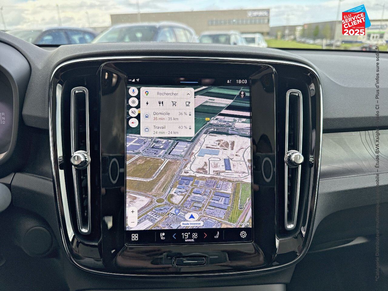 Véhicule d'occasion VOLVO C40 RECHARGE TWIN 408CH ULTIMATE AWD chez Volvo Strasbourg