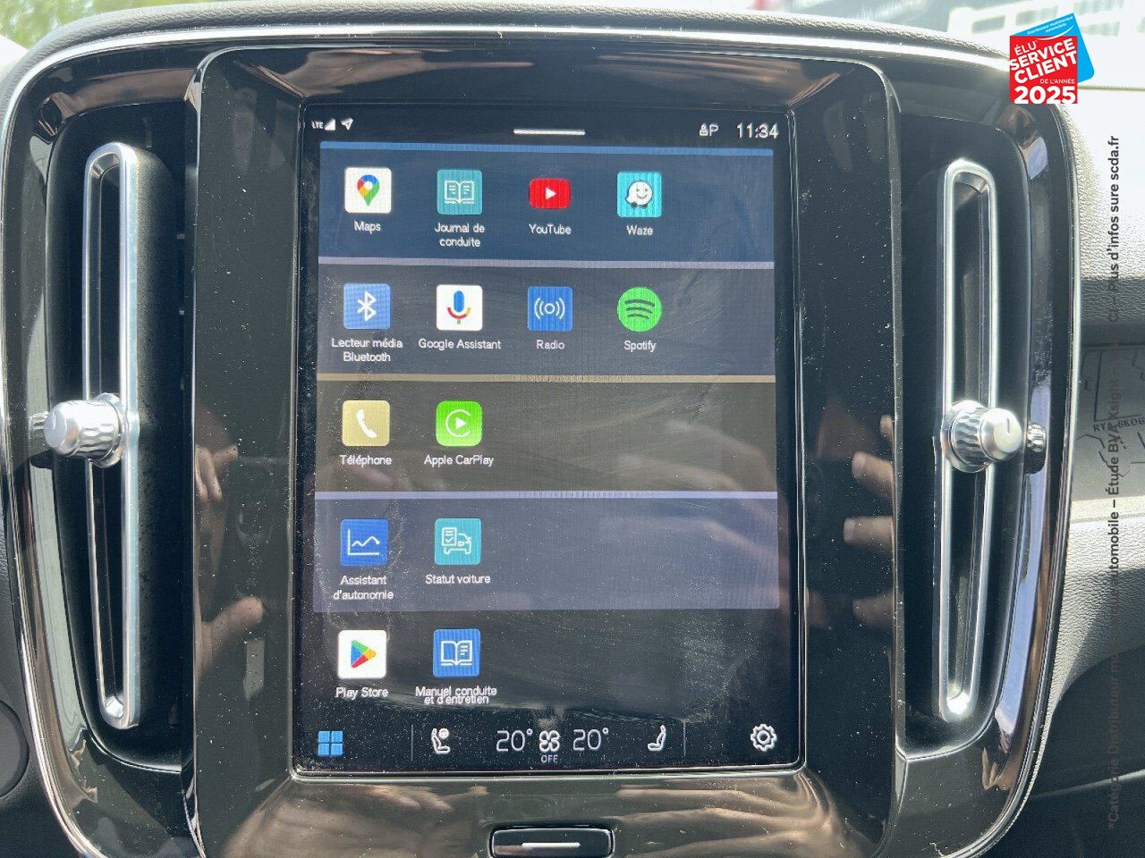 Véhicule d'occasion VOLVO XC40 RECHARGE 231CH START EDT chez Volvo Strasbourg