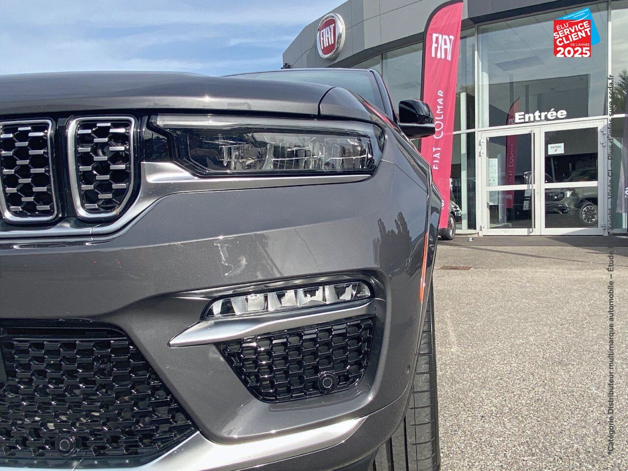 Véhicule d'occasion JEEP GRAND CHEROKEE 2.0 T 380CH 4XE SUMMIT RESERVE QUADRA-TRAC II BVA8 chez Renault Colmar
