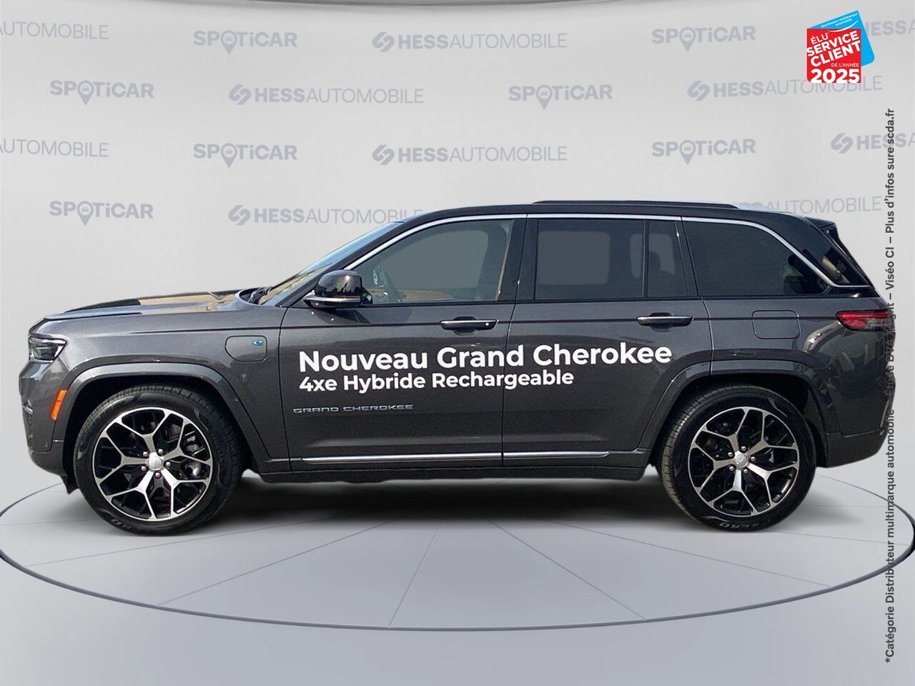 Véhicule d'occasion JEEP GRAND CHEROKEE 2.0 T 380CH 4XE SUMMIT RESERVE QUADRA-TRAC II BVA8 chez Renault Colmar
