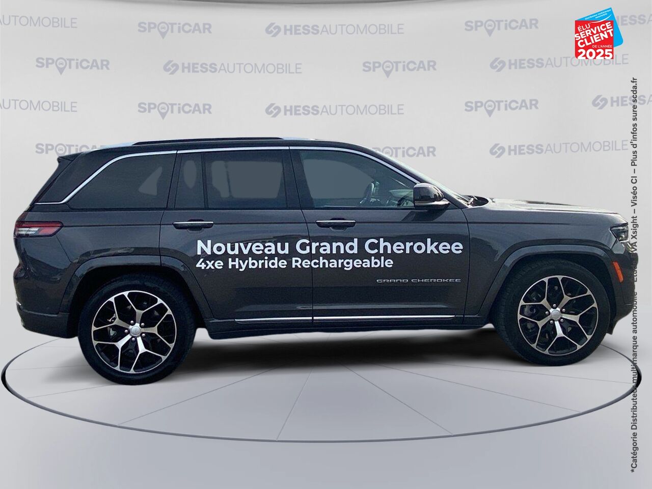 Véhicule d'occasion JEEP GRAND CHEROKEE 2.0 T 380CH 4XE SUMMIT RESERVE QUADRA-TRAC II BVA8 chez Renault Colmar