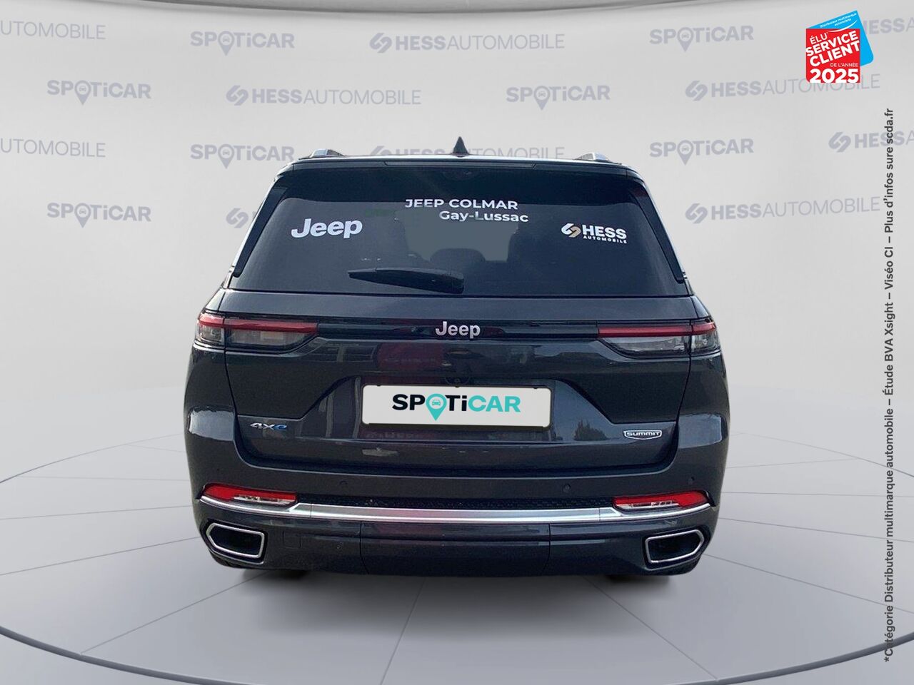 Véhicule d'occasion JEEP GRAND CHEROKEE 2.0 T 380CH 4XE SUMMIT RESERVE QUADRA-TRAC II BVA8 chez Renault Colmar