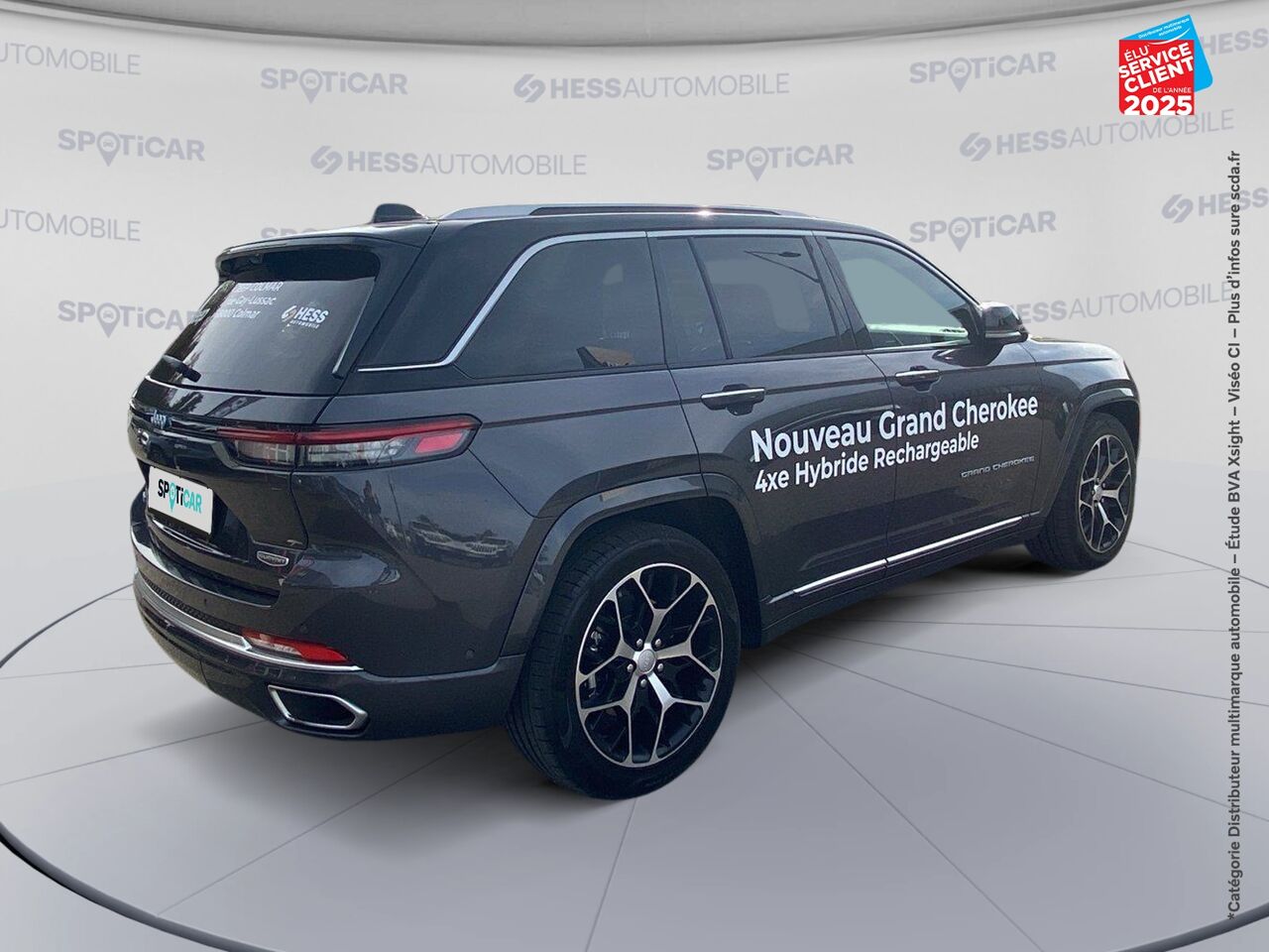 Véhicule d'occasion JEEP GRAND CHEROKEE 2.0 T 380CH 4XE SUMMIT RESERVE QUADRA-TRAC II BVA8 chez Renault Colmar